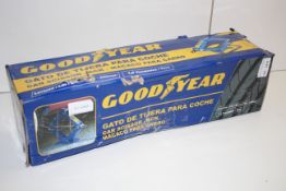 BOXED GOODYEAR CAR SCISSOR JACK RRP £17.99Condition ReportAppraisal Available on Request- All