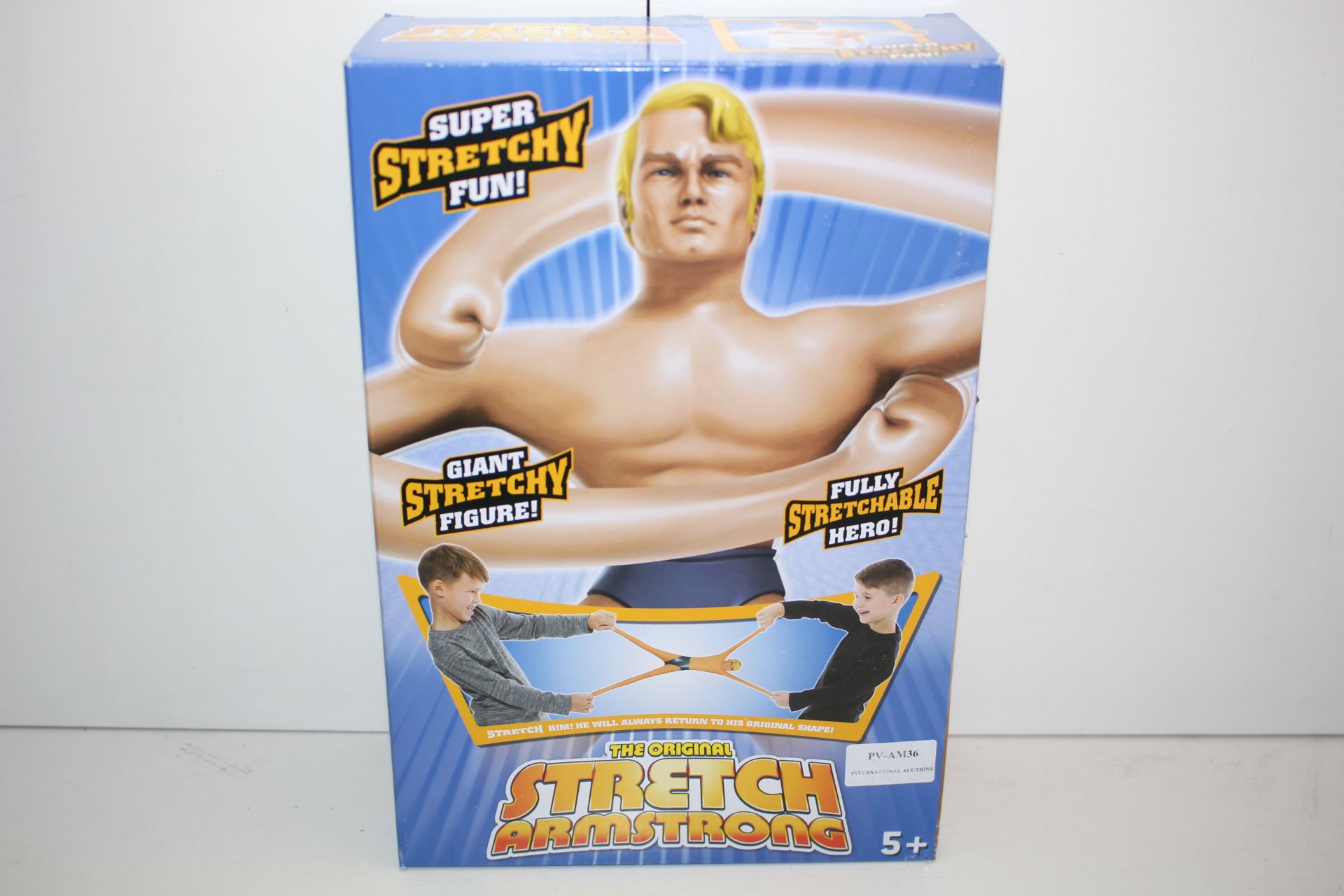 BOXED THE ORIGINAL STRETCH ARMSTRONG GIANT STRETCHY FIGURE RRP £20.00Condition ReportAppraisal