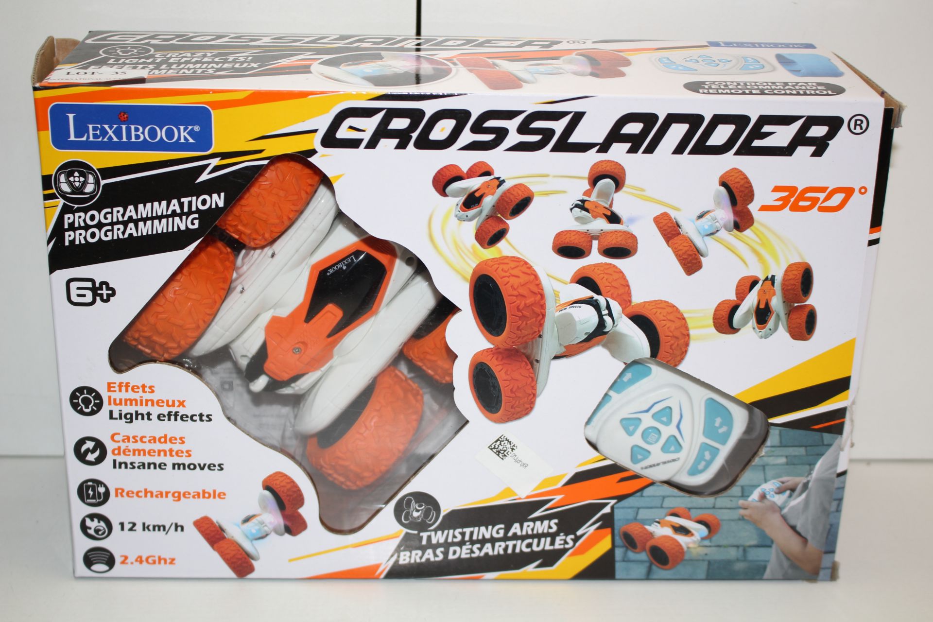 BOXED LIEXIBROOK CROSSLANDER 360 PROGRAMMABLE RC STUNT VEHICLE RRP £38.99Condition ReportAppraisal