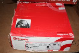 BOXED BREMBO BRAKE DISCS 09.A455.14 RRP £109.99Condition ReportAppraisal Available on Request- All