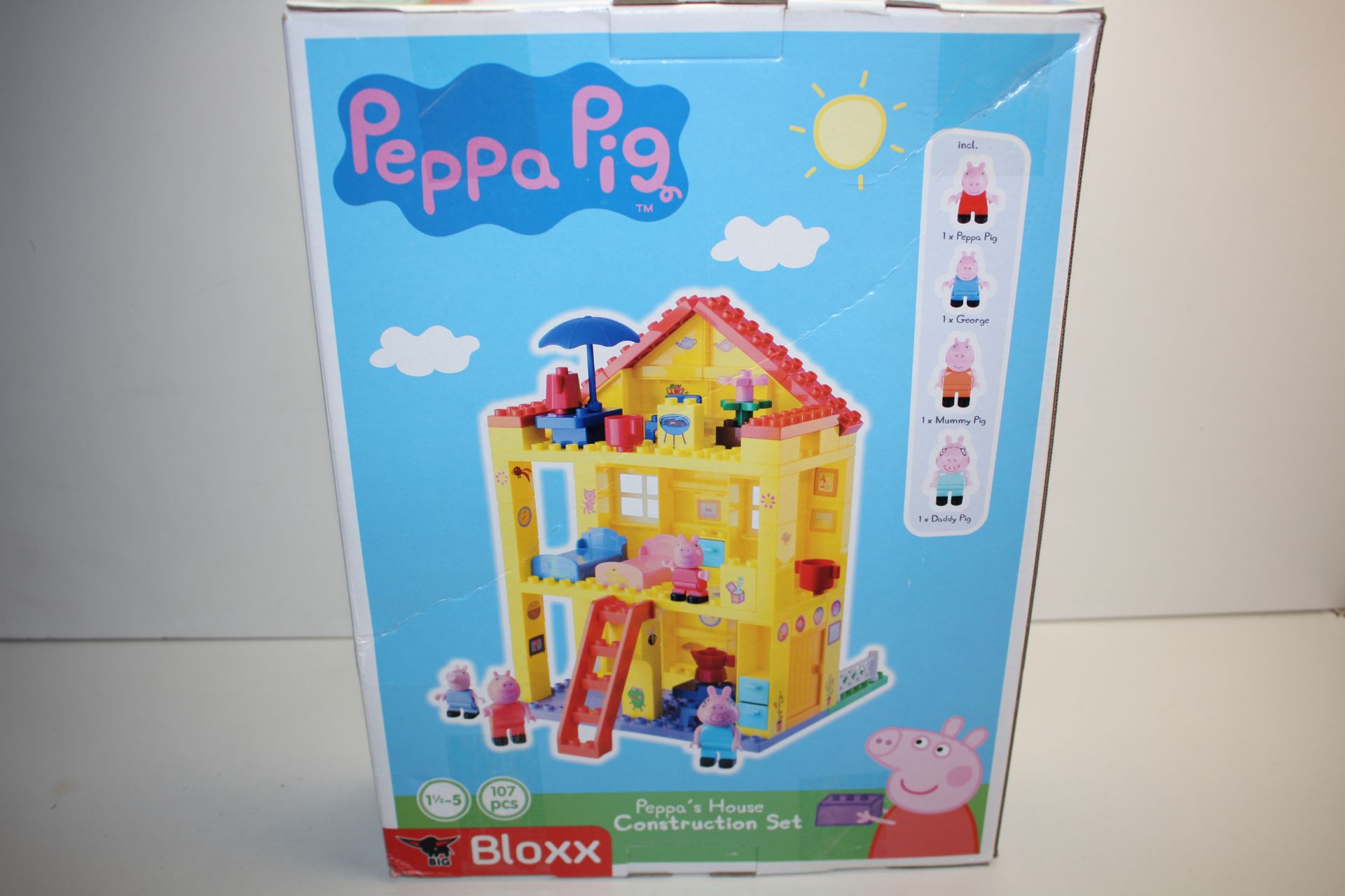 BOXED BIG BLOXX PEPPA'S HOUSE CONSTRUCTION SET RRP £34.99Condition ReportAppraisal Available on