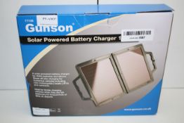 BOXED GUNSON SOLAR POWERED BATTERY CHARGER 12VOLT 77108 RRP £34.99Condition ReportAppraisal