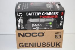 BOXED NOCO GENIUS 5 UK 5A SMART BATTERY CHARGER RRP £99.00Condition ReportAppraisal Available on