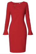 BRAND NEW GINA BACCONI Gina Bacconi Nelly Scuba Dress RRP £170