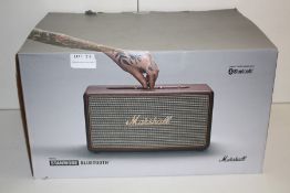 BOXED MARSHALL STANMORE BLUETOOTH COMPACT STEREO SPEAKER RRP £430.99, Appears Brand New, Slight