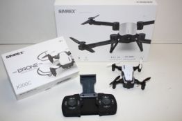 2X BOXED SIMREX DRONES X900 & X300C COMBINED RRP £125.00 Appraisal Available on Request- All Items