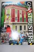 BOXED PLAYMOBIL GHOSTBUSTERS FIREHOUSE PLAYSET 9219 RRP £59.95 Appraisal Available on Request- All