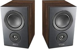 2X BOXED MISSION LX SERIES LX-2 LOUDSPEAKERS WALNUT PEARL RRP £379 Appraisal Available on Request-