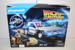 BOXED PLAYMOBIL BACK TO THE FUTURE 70317 RRP £34.99 Appraisal Available on Request- All Items are