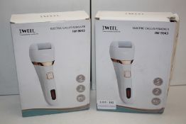 2X BOXED IWEEL ELECTRIC CALLUS REMOVERS IW-9043 Appraisal Available on Request- All Items are