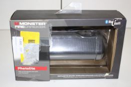 BOXED MONSTER FIRECRACKER PHOTOLITE WIRELESS SPEAKER AND SPEAKER PHONE RRP £34.99 Appears Unused