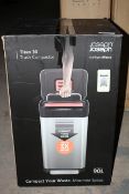 BOXED JOSEPH JOSEPH TITAN 30 TRASH COMPACTOR RRP £159.00 Appraisal Available on Request- All Items
