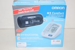 BOXED OMRON M3 COMFORT AUTOMATIC UPPER ARM BLOOD PRESSURE MONITOR RRP £49.99 Appraisal Available