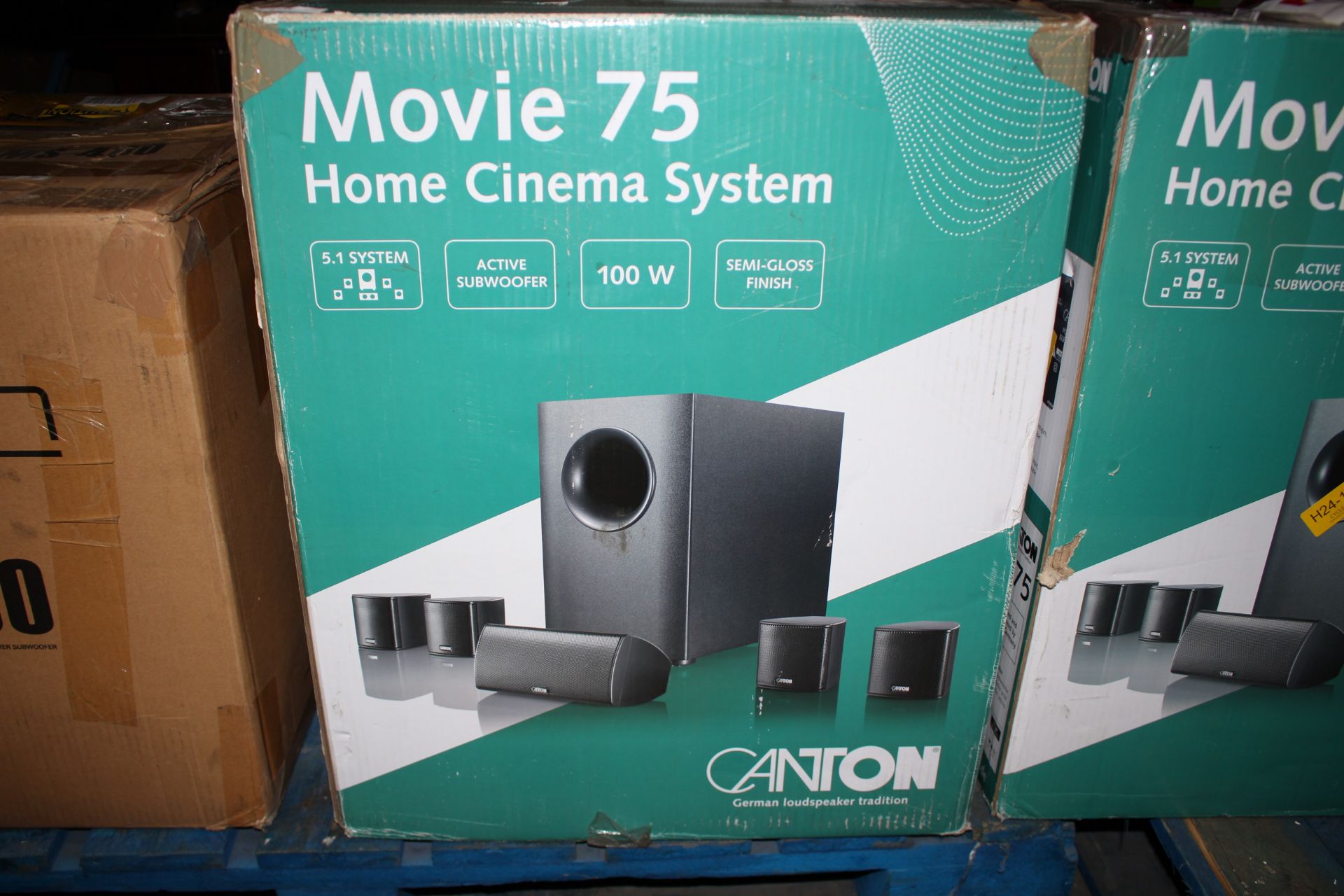 BOXED CANTON MOVIE 75 HOME CINEMA SYSTEM RRP £316.51 - Image 3 of 3