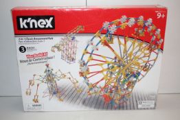 BOXED K'NEX 3-IN-1 CLASSIC AMUSEMENT PARK RRP £49.99 Appraisal Available on Request- All Items are
