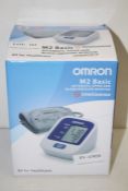 BOXED OMRON M2 BASIC AUTOMATIC UPPER ARM BLOOD PRESSURE MONITOR RRP £24.99 Appraisal Available on