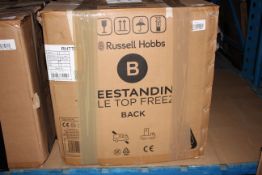 BOXED RUSSELL HOBBS FREESTANDING TABLE TOP FREEZER RRP £110.00 New Fully Working, May Have Slight