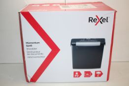 BOXED REXEL MOMENTUM S206 SHREDDER RRP £41.99