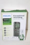 BOXED PHILIPS VOICE TRACER AUDIO RECORDER MODEL: D
