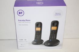BOXED BT EVERYDAY PHONE WITH CALL BLOCKING TWO HAN