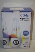 BOXED RED5 HE LIGHTSHOW WATER SPEAKERS RRP £34.99
