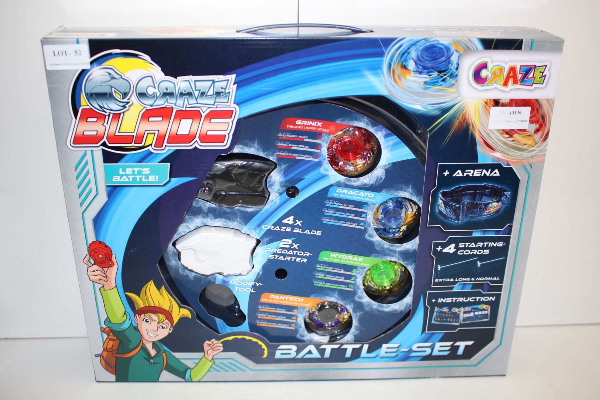 BOXED CRAZE BLADE BATTLE-SET CHILDRENS TOY RRP £49