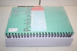 8X ASSORTED .INED WRITING PADS (IMAGE DEPICTS STOC