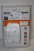 BOXED WIRELESS KP300 WIFI REPEATER REV 1.3 RRP £24