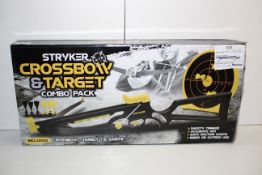 BOXED STRYKER CROSSBOW & TARGET COMBO PACK