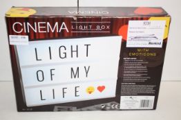 BOXED CINEMA LIGHT BOX LIGHT OF MY LIFE