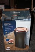 BOXED TOWER ROSE GOLD EDITION 58 LITRE SQUARE SENSOR BIN RRP £52.50Condition ReportAppraisal