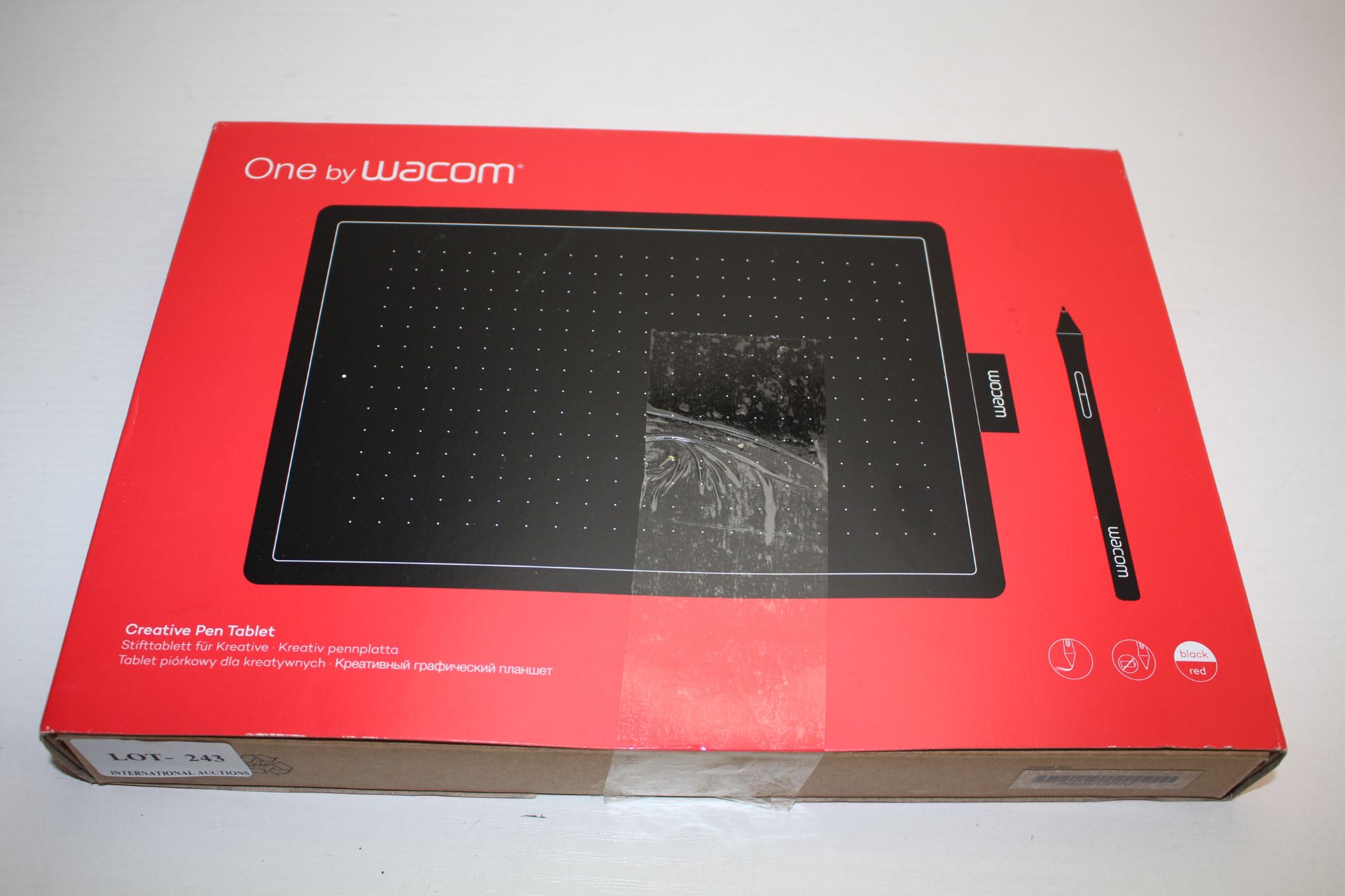 BOXED ONE BY WACOM CREATIVE PEN TABLET KSO-B420 RRP £35.99Condition ReportAppraisal Available on