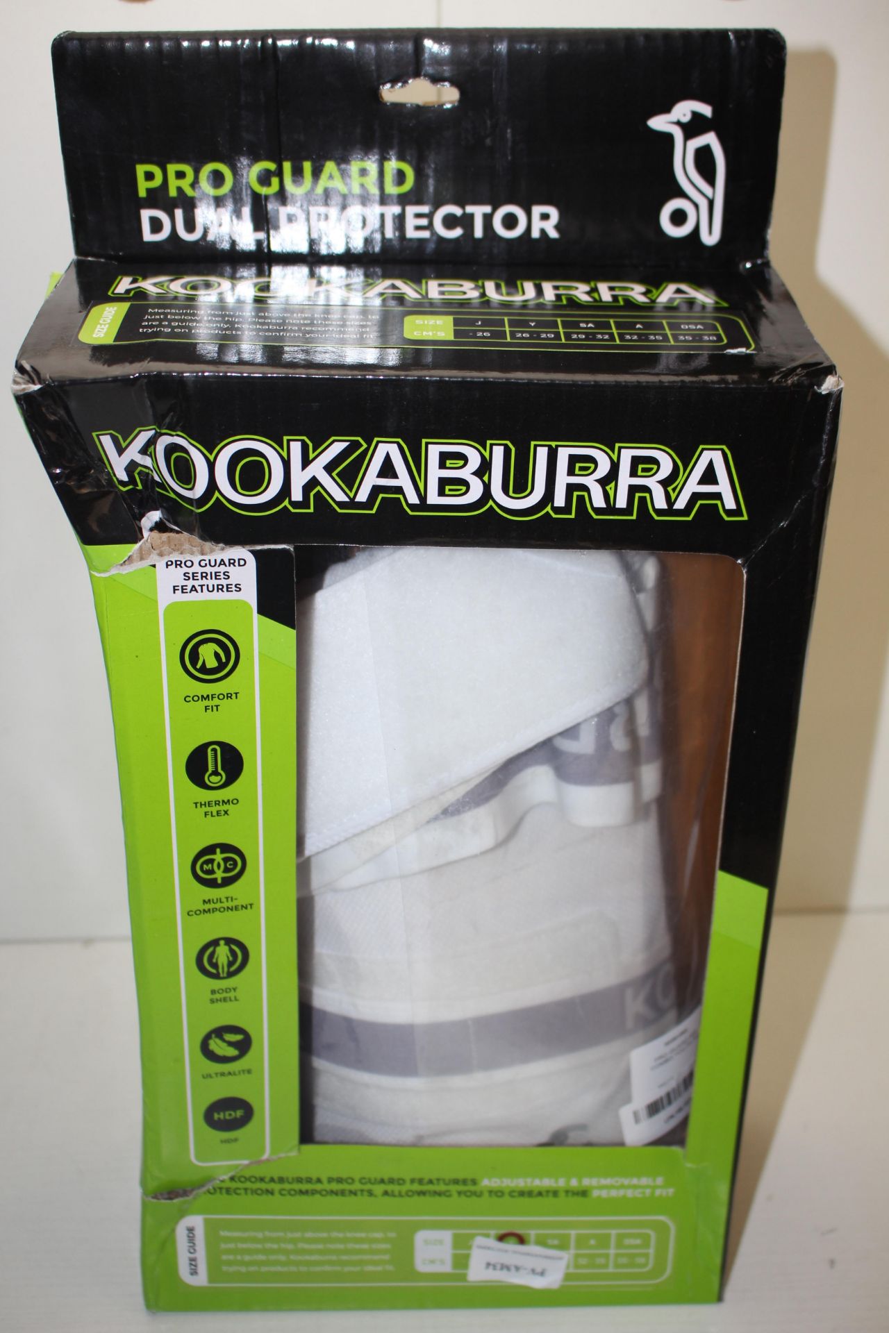 BOXED KOOKABURRA PRO GUARD DUAL PROTECTOR RRP £29.99Condition ReportAppraisal Available on
