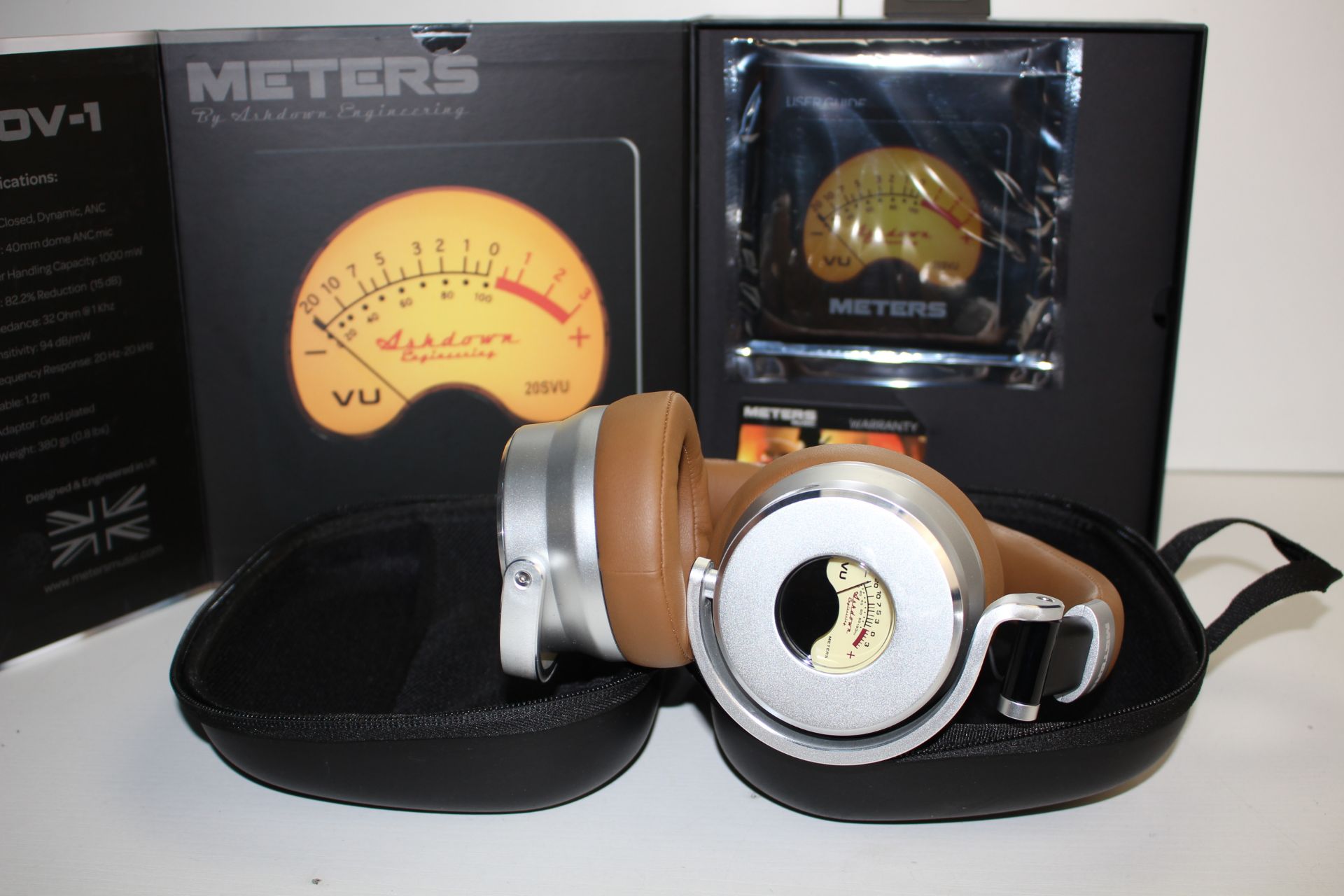 BOXED METERS BY ASHDOWN ENGINEERING OV-1 HEADPHONES RRP £350.00Condition ReportAppraisal Available - Image 3 of 4