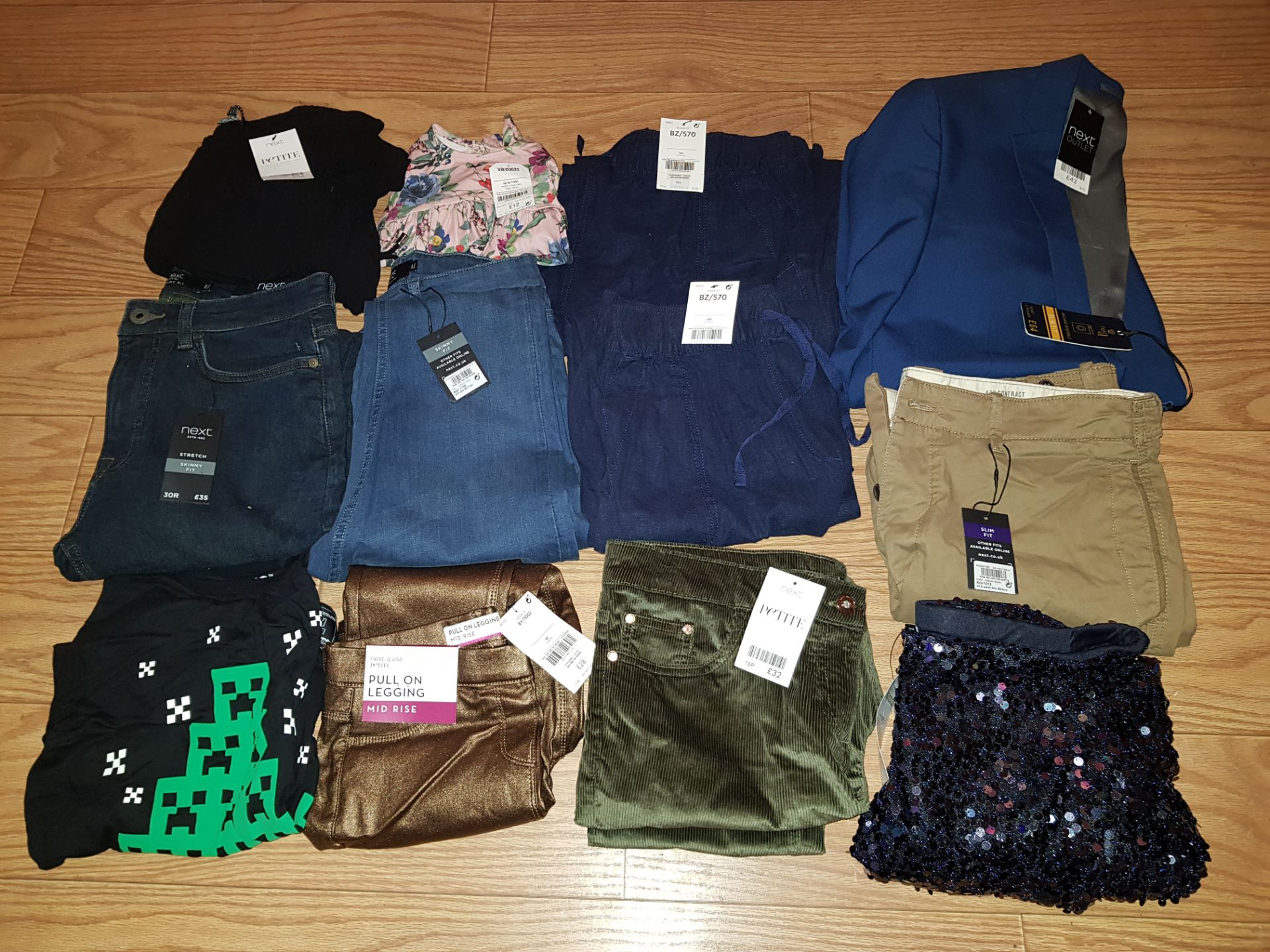 TOTAL RRP-£332.00 1 LOT TO CONTAIN 12 BRAND NEW NEXT ITEMS WITH TAGS SEE IMAGE (1007)Condition - Image 2 of 2