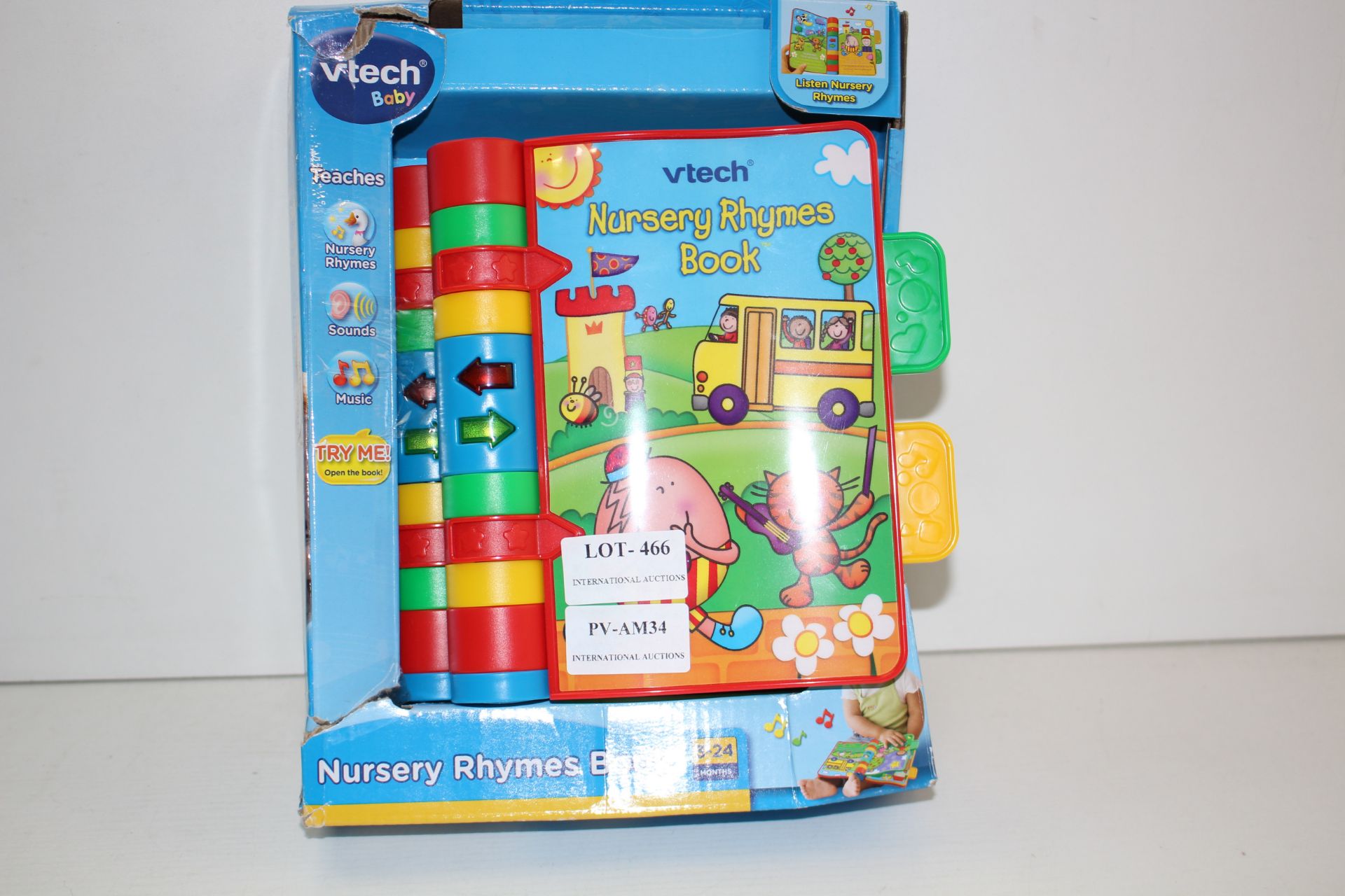 BOXED V-TECH NURSERY RHYMES BOOK RRP £16Condition ReportAppraisal Available on Request- All Items