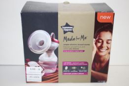 BOXED TOMMEE TIPPEE MADE FOR ME SINGLE ELECTRIC BREAST PUMP RRP £67.49Condition ReportAppraisal