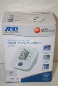 BOXED A&D MEDICAL BLOOD PRESSURE MONITOR UA-611 RRP £23.99Condition ReportAppraisal Available on