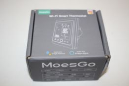 BOXEW MOESGO WI-FI SMART THERMOSTAT RRP £78.43Condition ReportAppraisal Available on Request- All