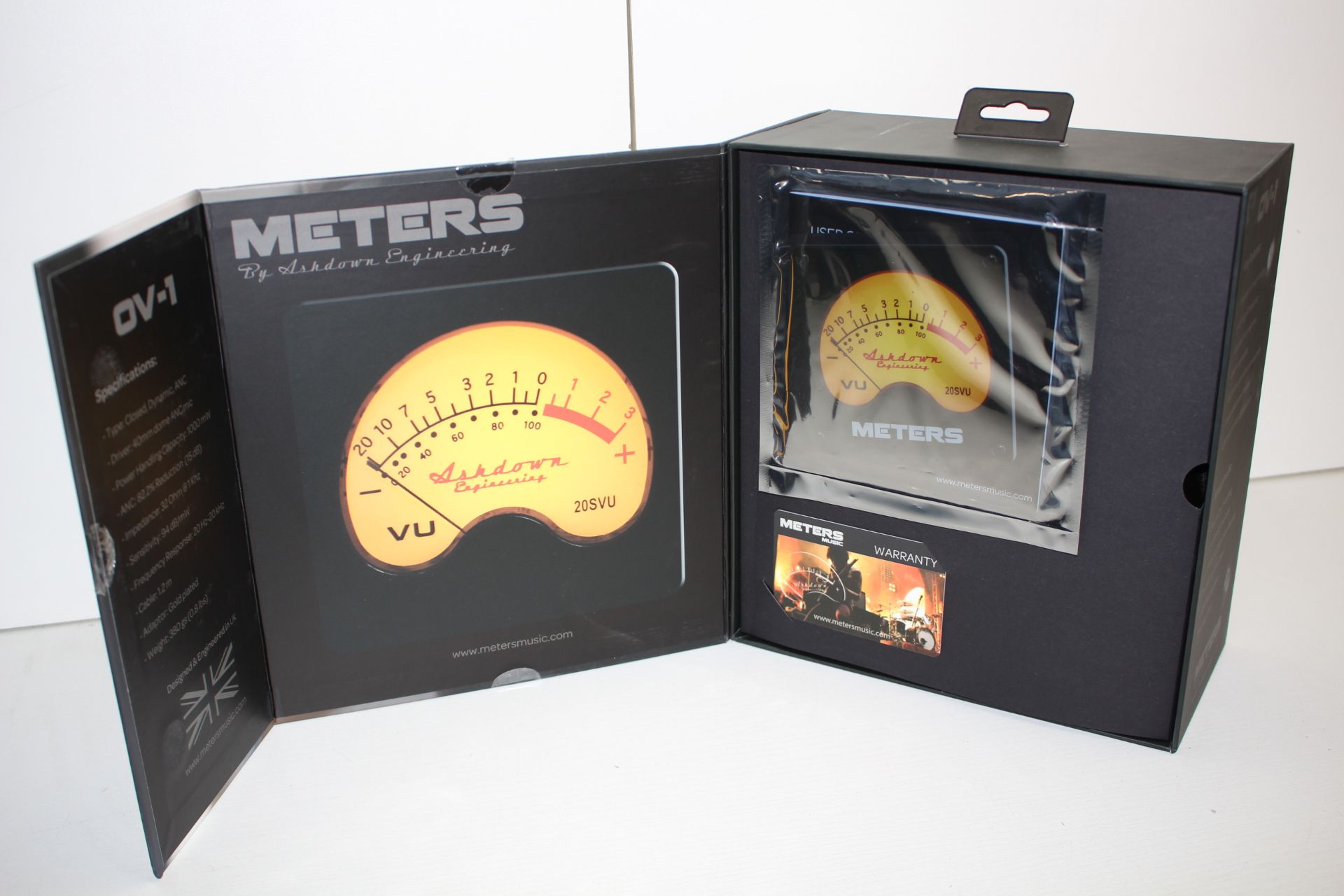 BOXED METERS BY ASHDOWN ENGINEERING OV-1 HEADPHONES RRP £350.00Condition ReportAppraisal Available - Image 4 of 4