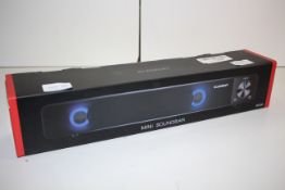 BOXED ELEGANT MINI SOUNDBAR SR200 RRP £53.99Condition ReportAppraisal Available on Request- All