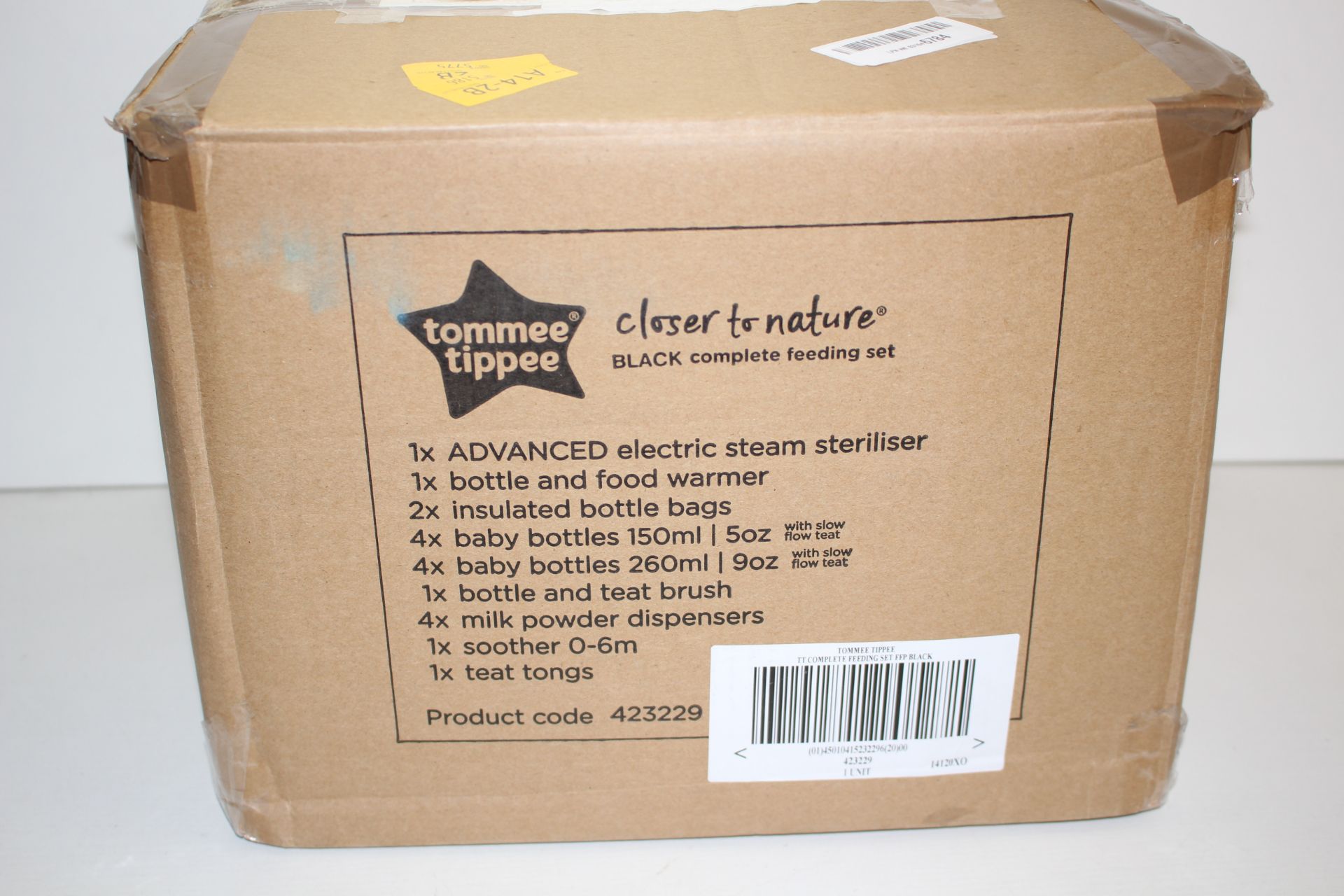 BOXED TOMMEE TIPPEE CLOSER TO NATURE COMPLETE FEEDING SET RRP £74.99Condition ReportAppraisal
