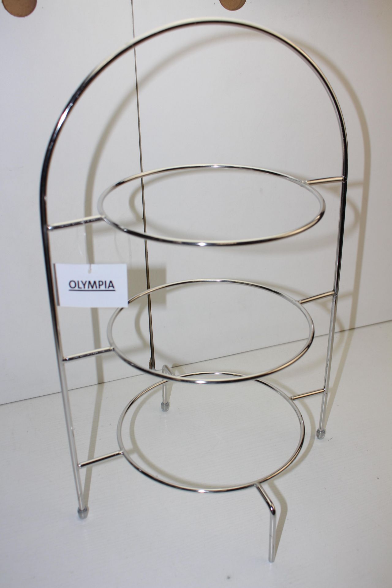 UNBOXED OLYMPIA PLATE STAND RRP £14.99Condition ReportAppraisal Available on Request- All Items