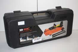 BOXED RAC 2 TONNE TROLLEY JACK RRP £39.99Condition ReportAppraisal Available on Request- All Items