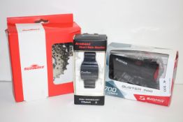3X ASSORTED BOXED ITEMS TO INCLUDE SUNRACE, HEART RATE MONITOR & SIGMA 700 LUMEN LIGHT Condition