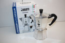 2X BOXED BIALETTI MOKA EXPRESS 6CUP COFFEE MAKERS COMBINED RRP £60.00Condition ReportAppraisal