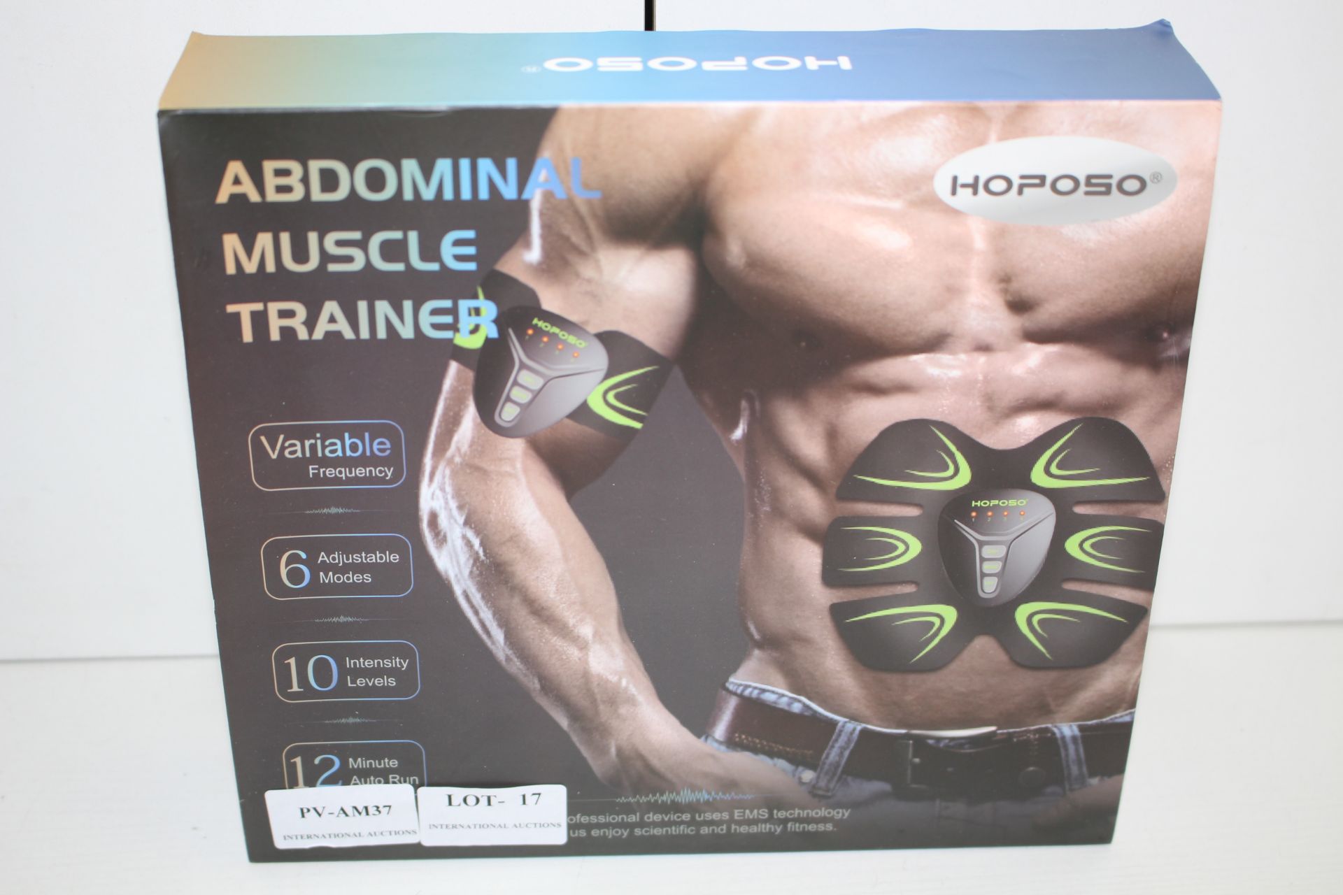 BOXED HOPOSO ABDOMINAL MUSCLE TRAINER RRP £19.99Condition ReportAppraisal Available on Request-