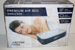 BOXED ACTIVE ERA PREMIUM AIR BED SINGLE SIZE RRP £24.99Condition ReportAppraisal Available on