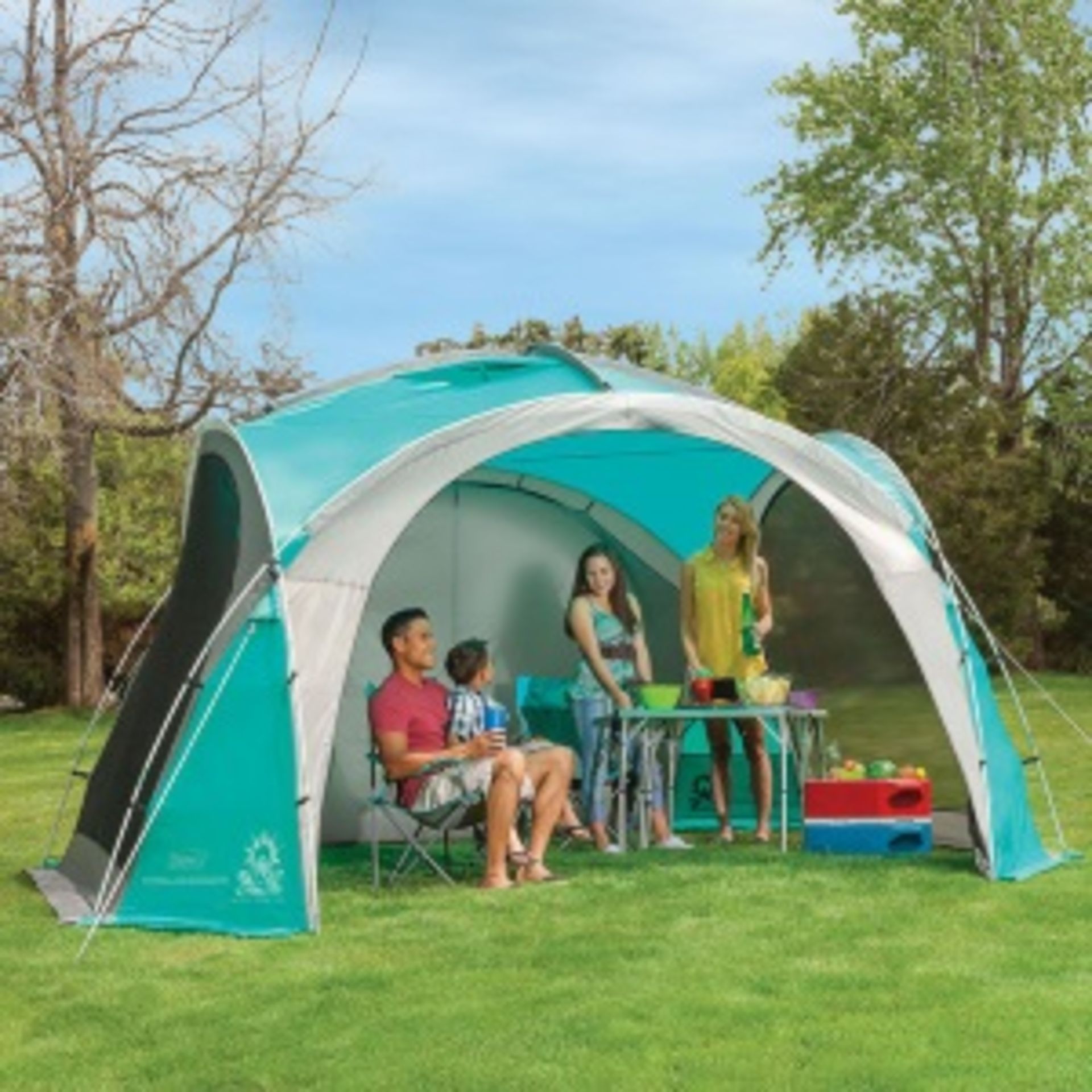 BOXED COLEMAN EVENT DOME L- 3.65M X 3.65M RRP £219.99Condition ReportAppraisal Available on Request-