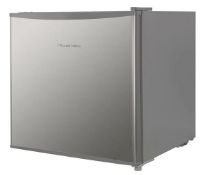 BOXED RUSSELL HOBBS SILVER FREESTANDING TABLE TOP FRIDGE RHTTLF1SS RRP £110.00Condition